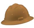 Bullard ® Tan Hdpe Full Brim Hard Hat With 4 Point Rachet Suspension